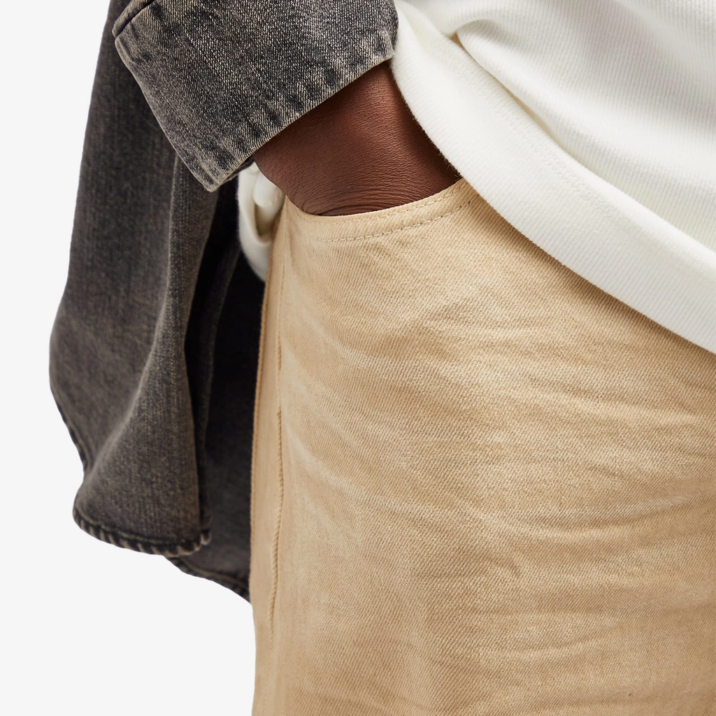 Fear of God Men's Straight 5-Pocket Jeans Washed Dune